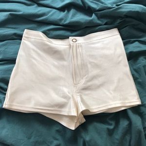 AA Pearl White Disco Short